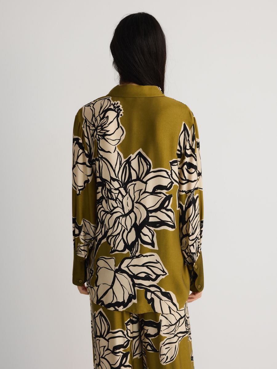Viscose shirt - multicolor - RESERVED - 5