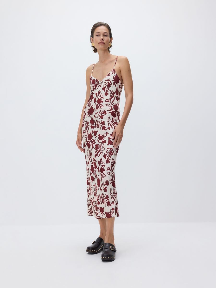 LADIES` DRESS - pisana - RESERVED - 2