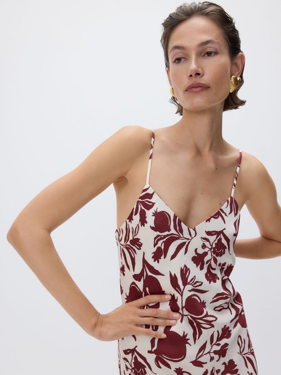 Dress with Circulose® viscose - multicolor - RESERVED - 5
