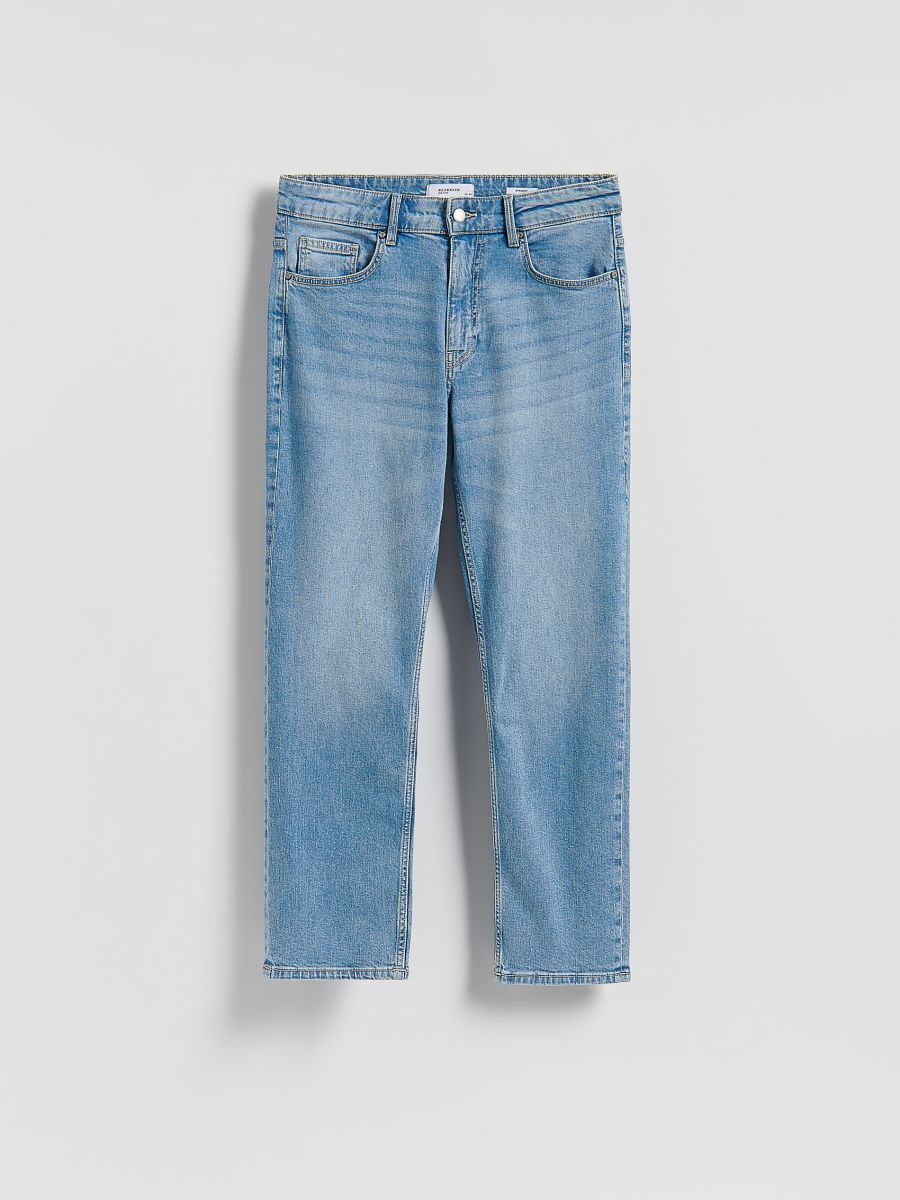 Straight jeans - BLÅ - RESERVED