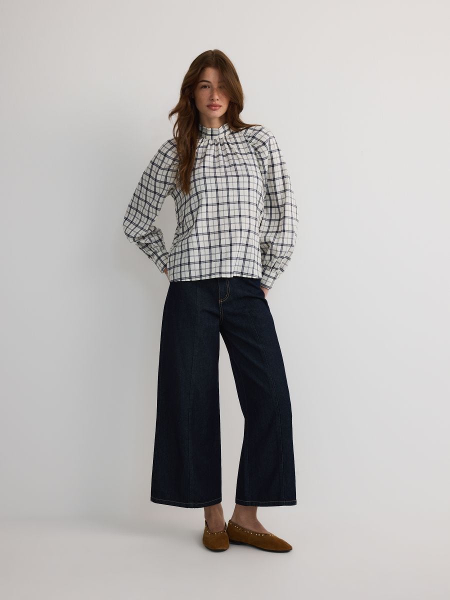 Back tie blouse - multicolor - RESERVED - 3