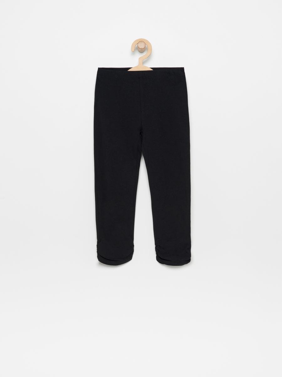 Короткие брюки с добавлением органического хлопка Цвет Черный - RESERVED -UT857-99X