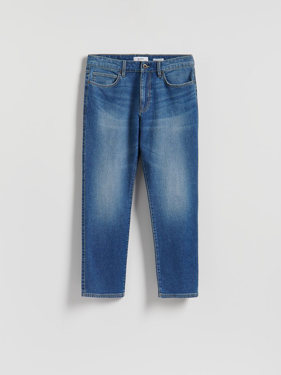 Gerade geschnittene Jeans im Relaxed-Fit - blau - RESERVED