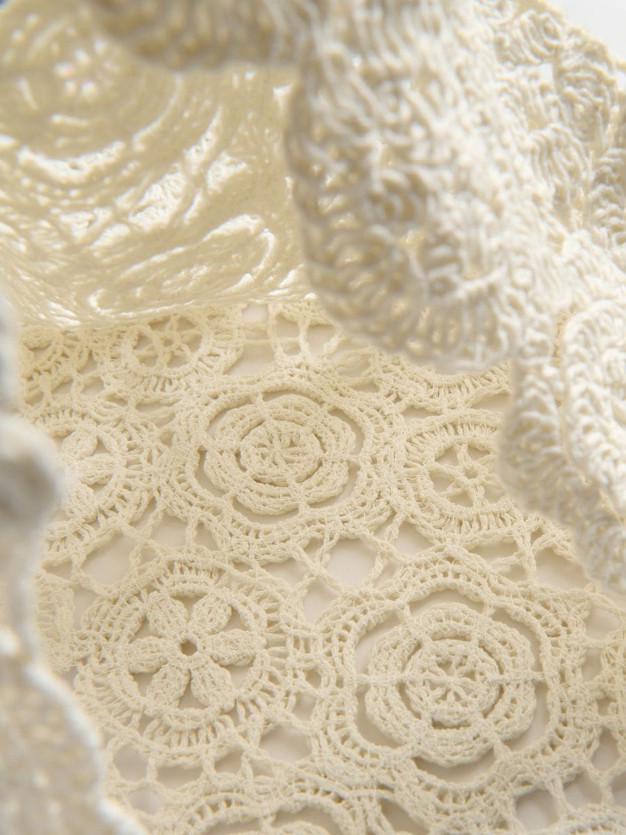 Openwork top - cream - RESERVED - 2