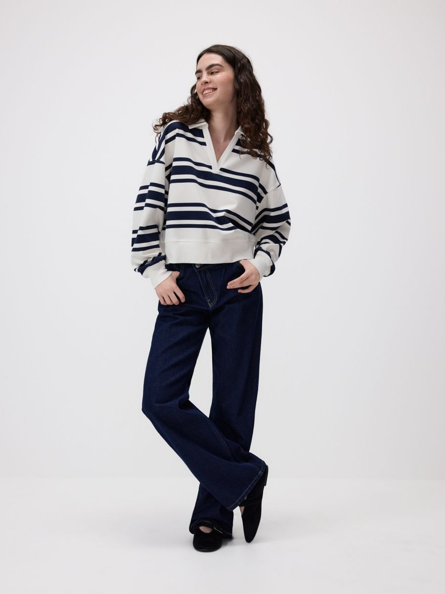 LADIES` JOGGING TOP - navy - RESERVED - 3