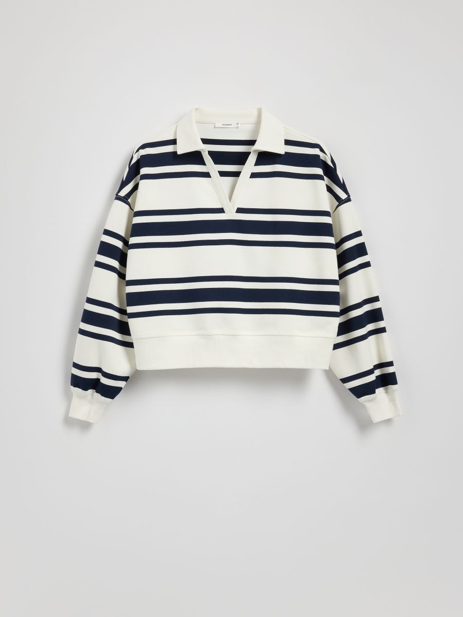 LADIES` JOGGING TOP - navy - RESERVED - 6