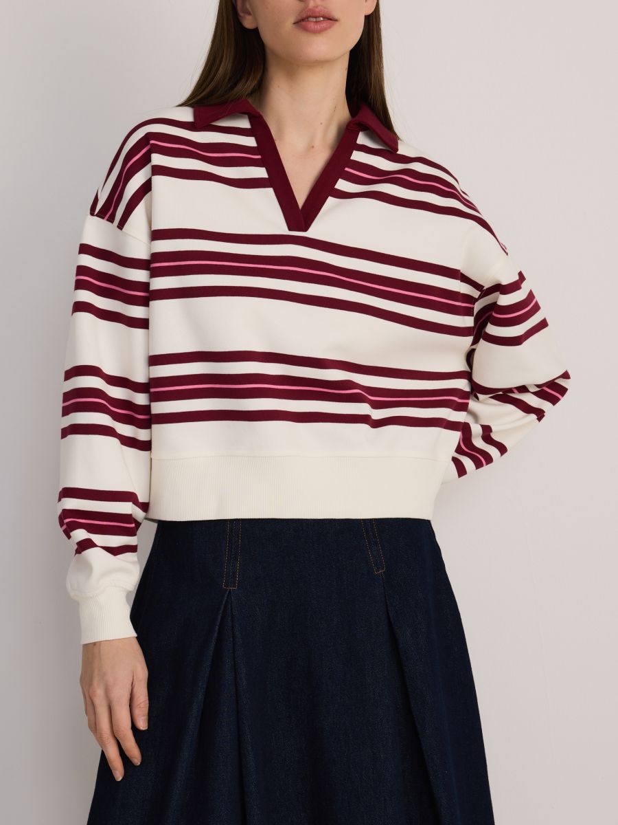 LADIES` JOGGING TOP - multicolor - RESERVED - 3