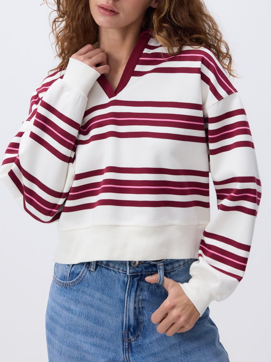 LADIES` JOGGING TOP - ΠΟΛΥΧΡΩΜΟ - RESERVED - 2