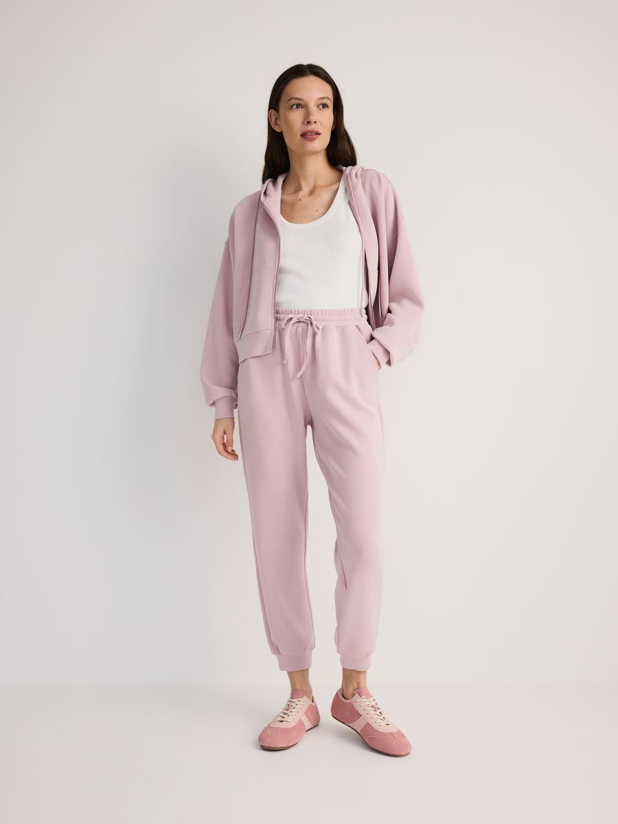 LADIES` JOGGING TOP - roze - RESERVED - 4