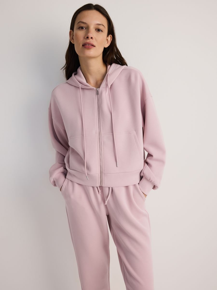 LADIES` JOGGING TOP - roze - RESERVED - 2