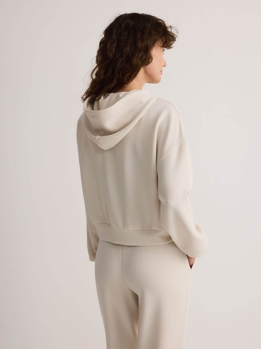 LADIES` JOGGING TOP - bež - RESERVED - 5