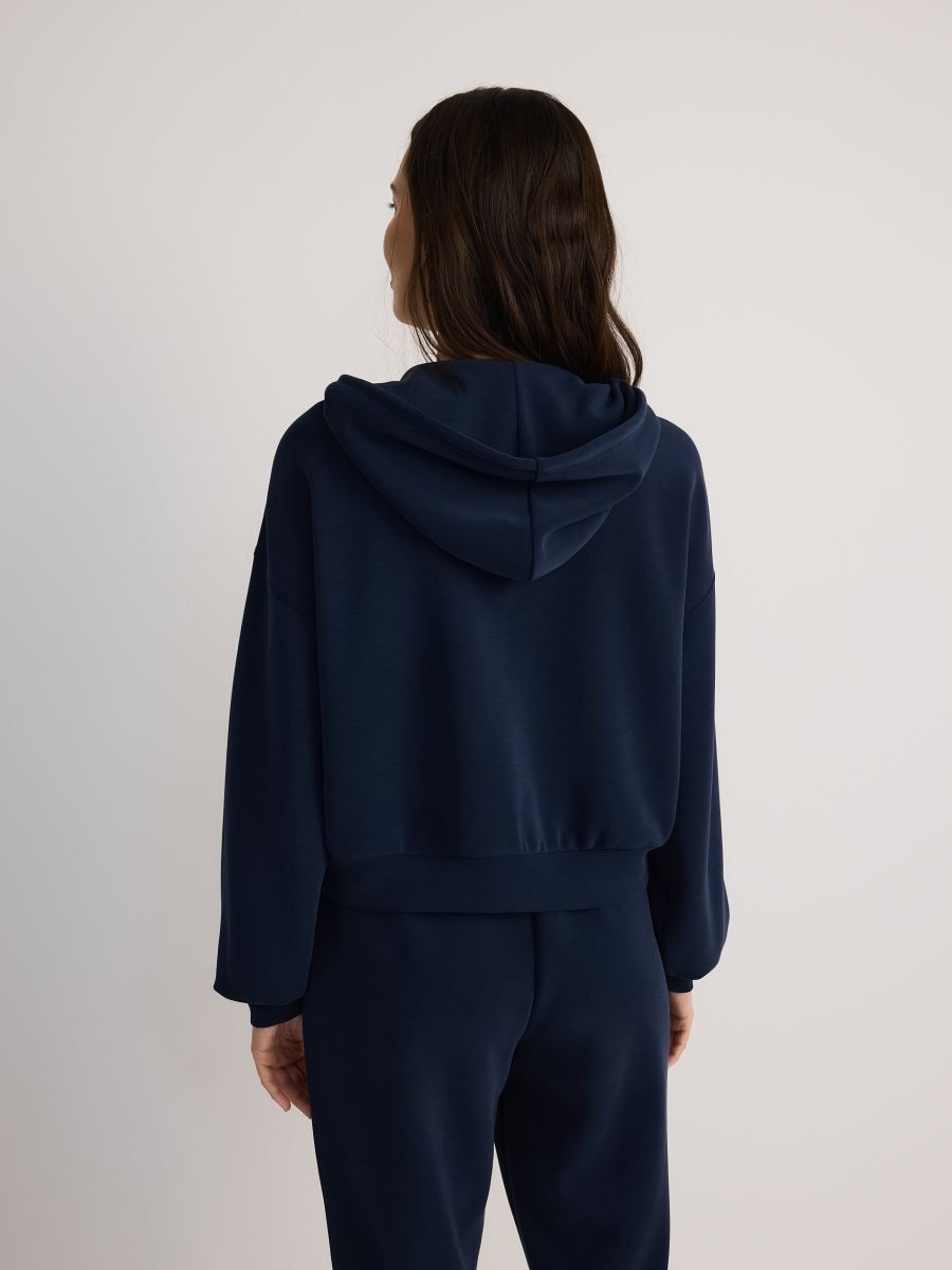 LADIES` JOGGING TOP - navy - RESERVED - 7