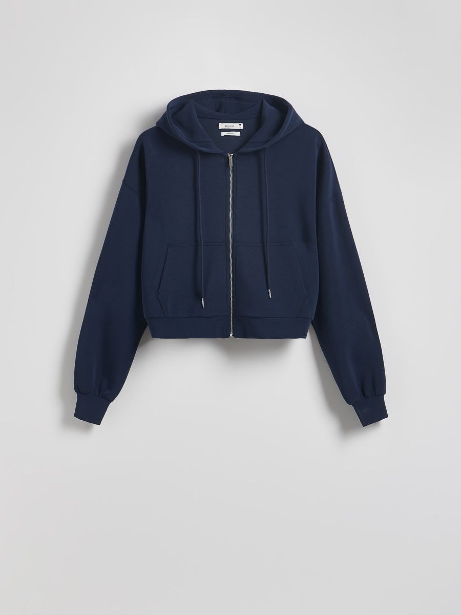 LADIES` JOGGING TOP - navy - RESERVED - 5