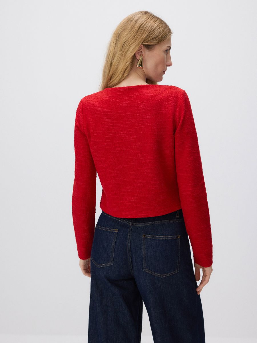 Blazer with decorative buttons - red - RESERVED - 6