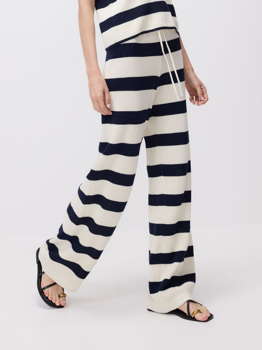 Jersey trousers - multicolor - RESERVED - 7