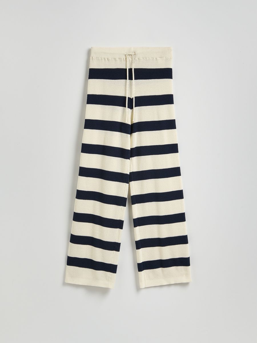 Jersey trousers - multicolor - RESERVED - 4