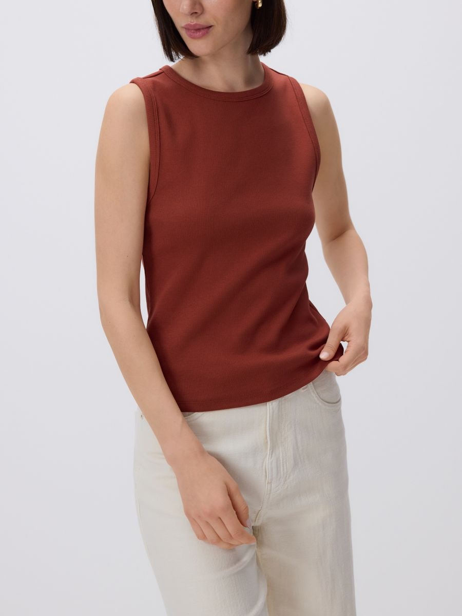 Cotton top - copper - RESERVED - 3