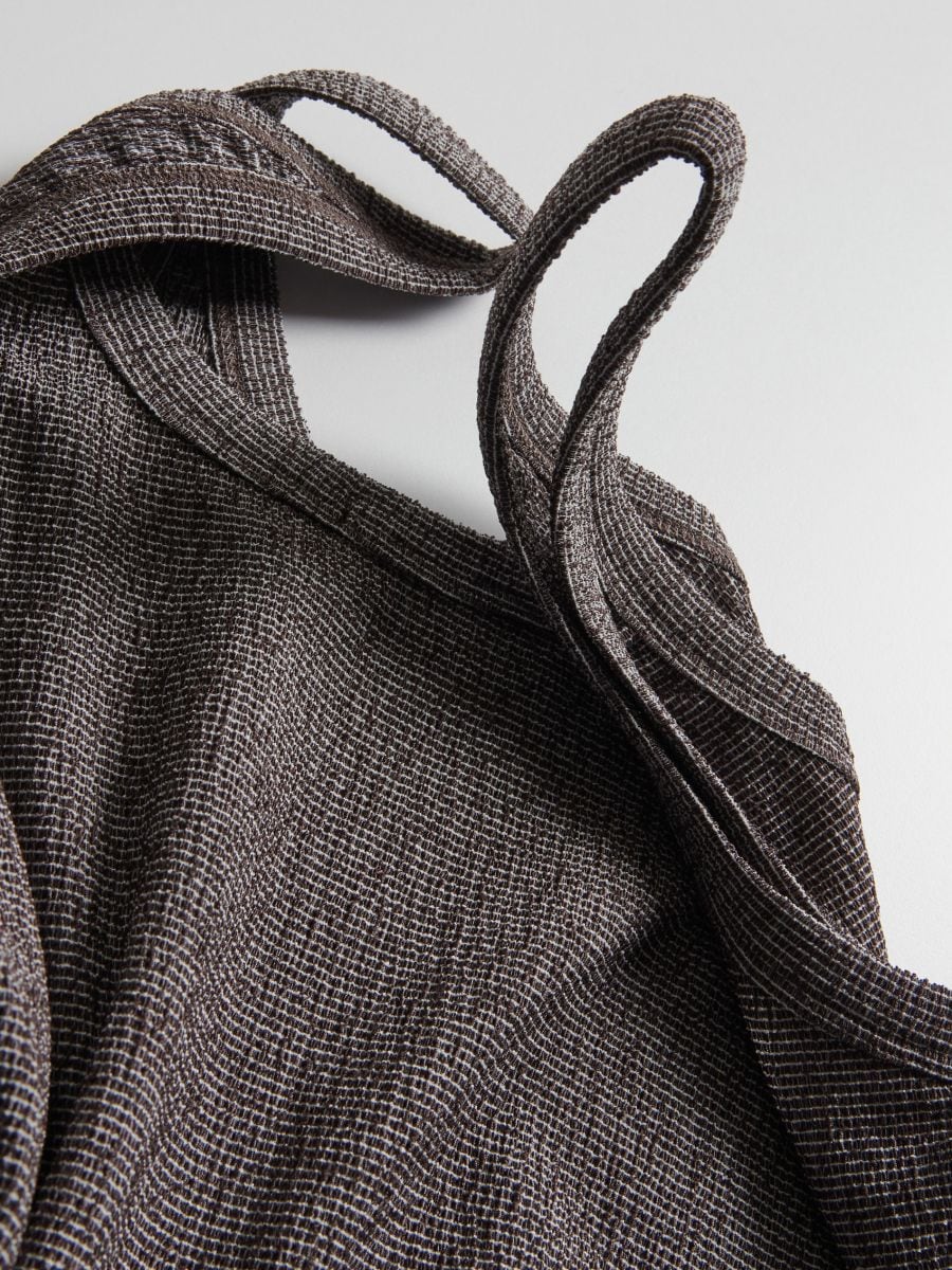 Textured top - dark grey - RESERVED - 5