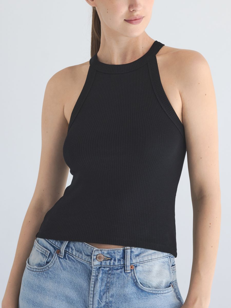 Cotton top - black - RESERVED - 4