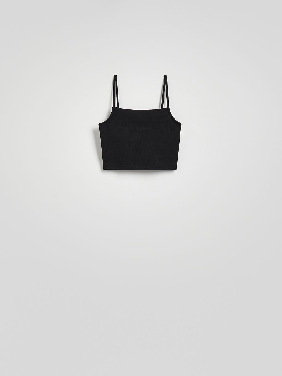 Cami crop top - black - RESERVED - 5