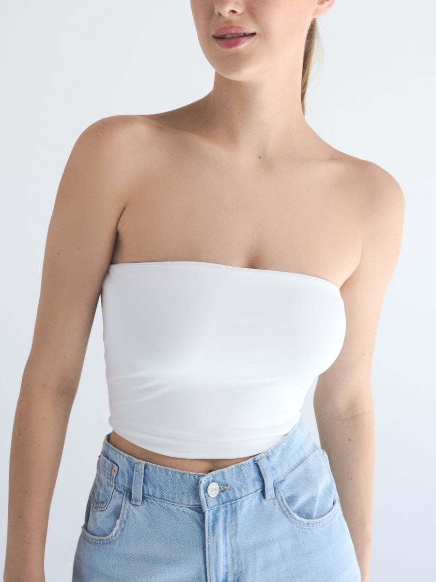 Bandeau top - white - RESERVED - 4