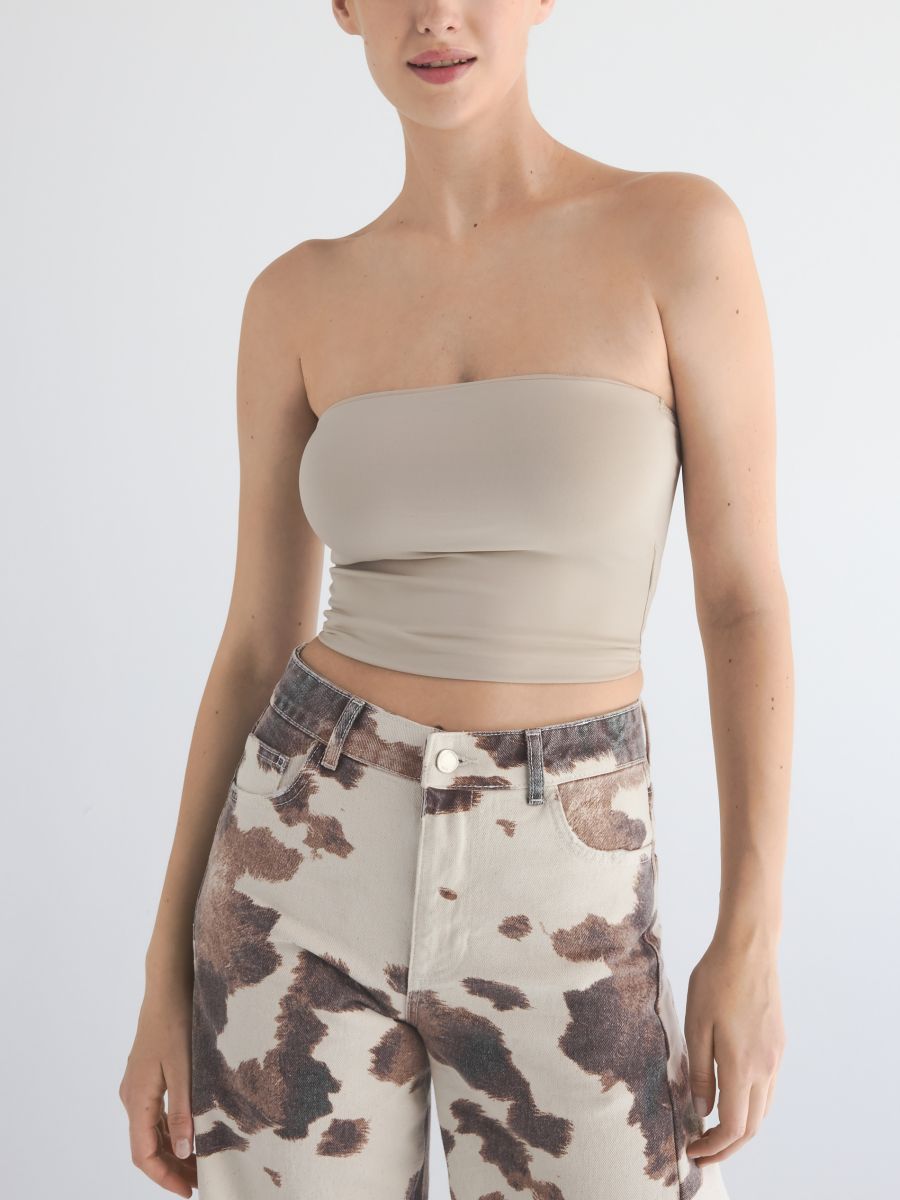 Bandeau top - beige - RESERVED - 5
