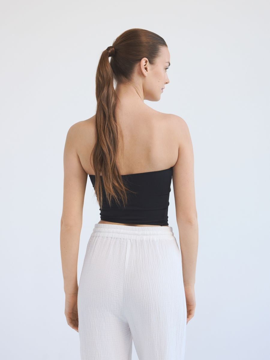 Bandeau top - black - RESERVED - 4
