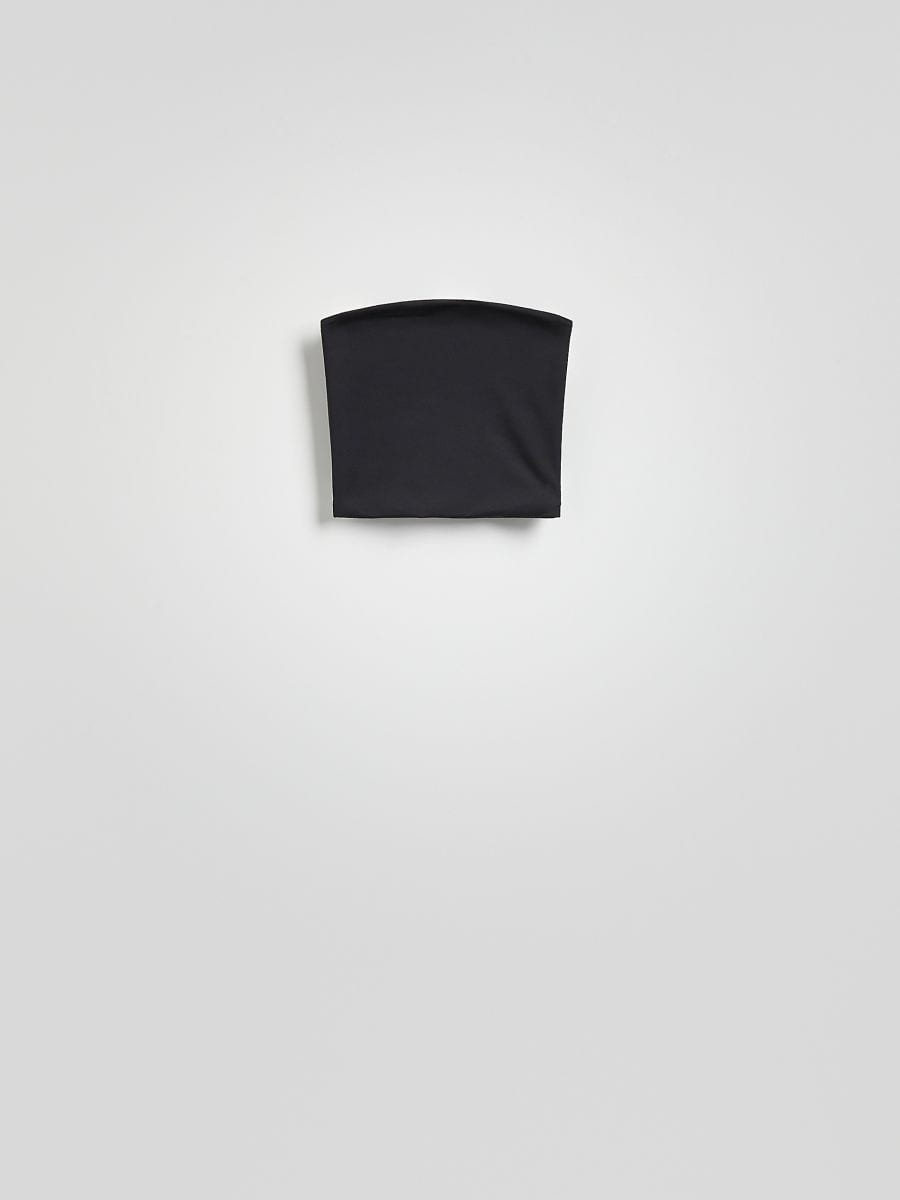 Top bandeau - czarny - RESERVED