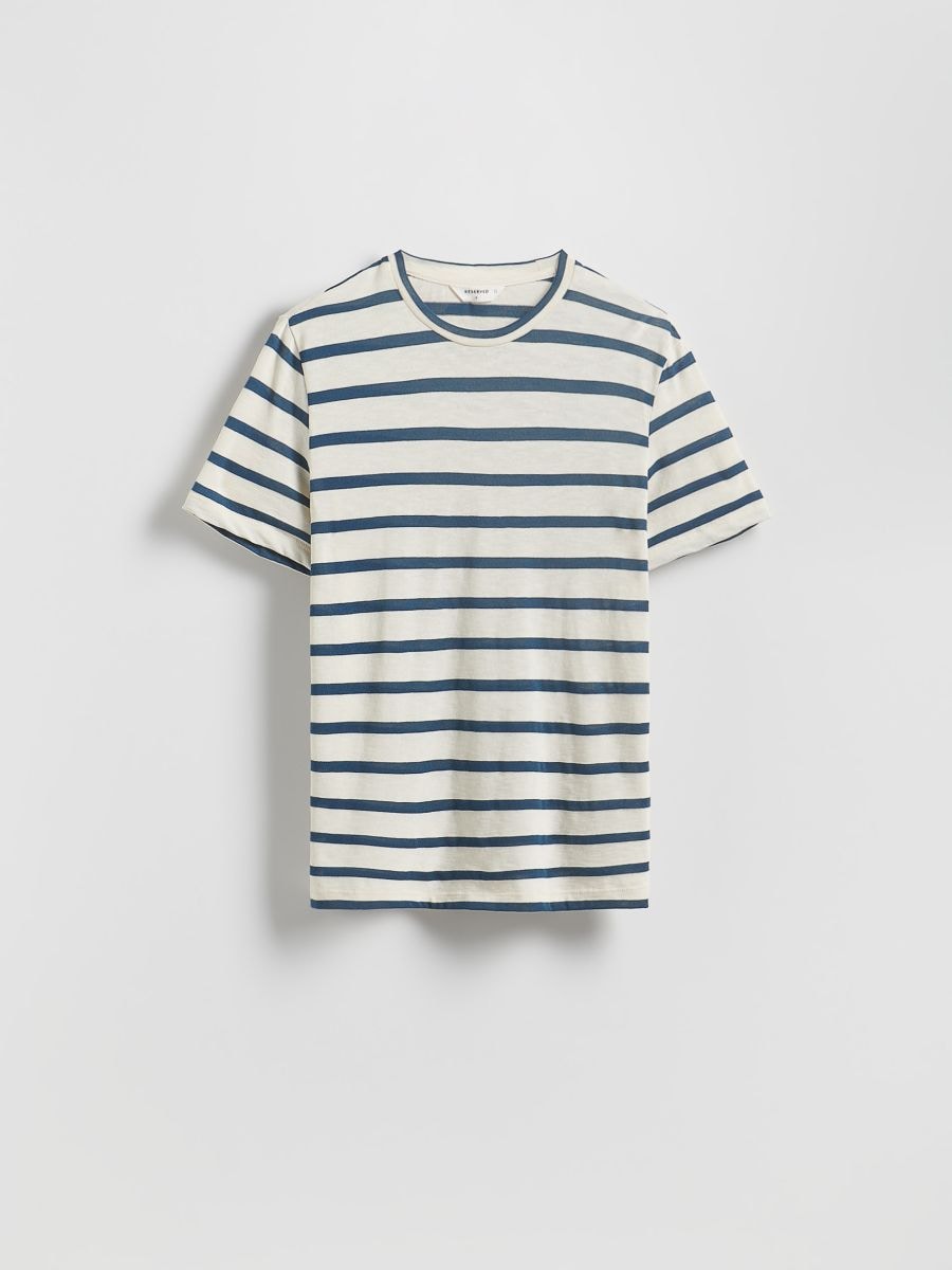 Regular fit stripe T-shirt - lavender - RESERVED - 5
