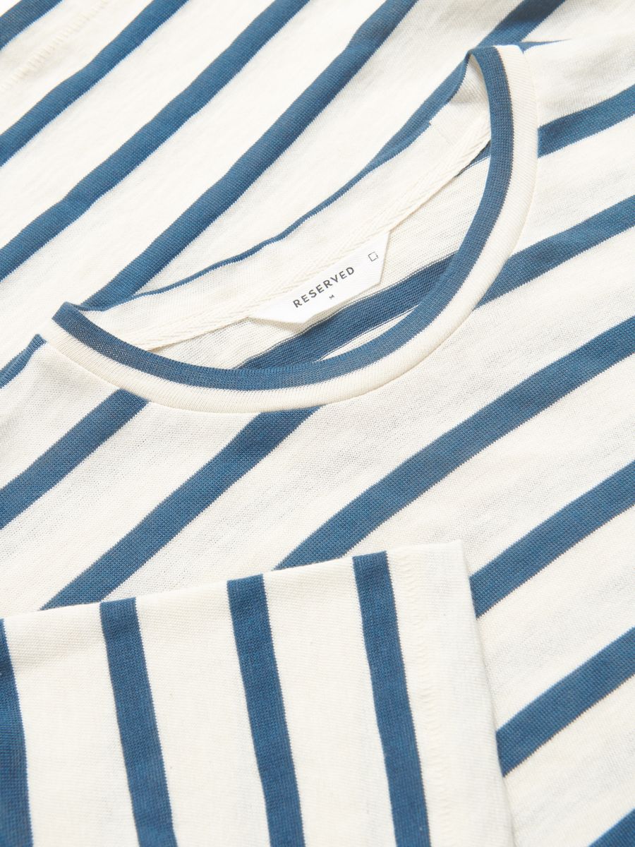 Regular fit stripe T-shirt - lavender - RESERVED - 6