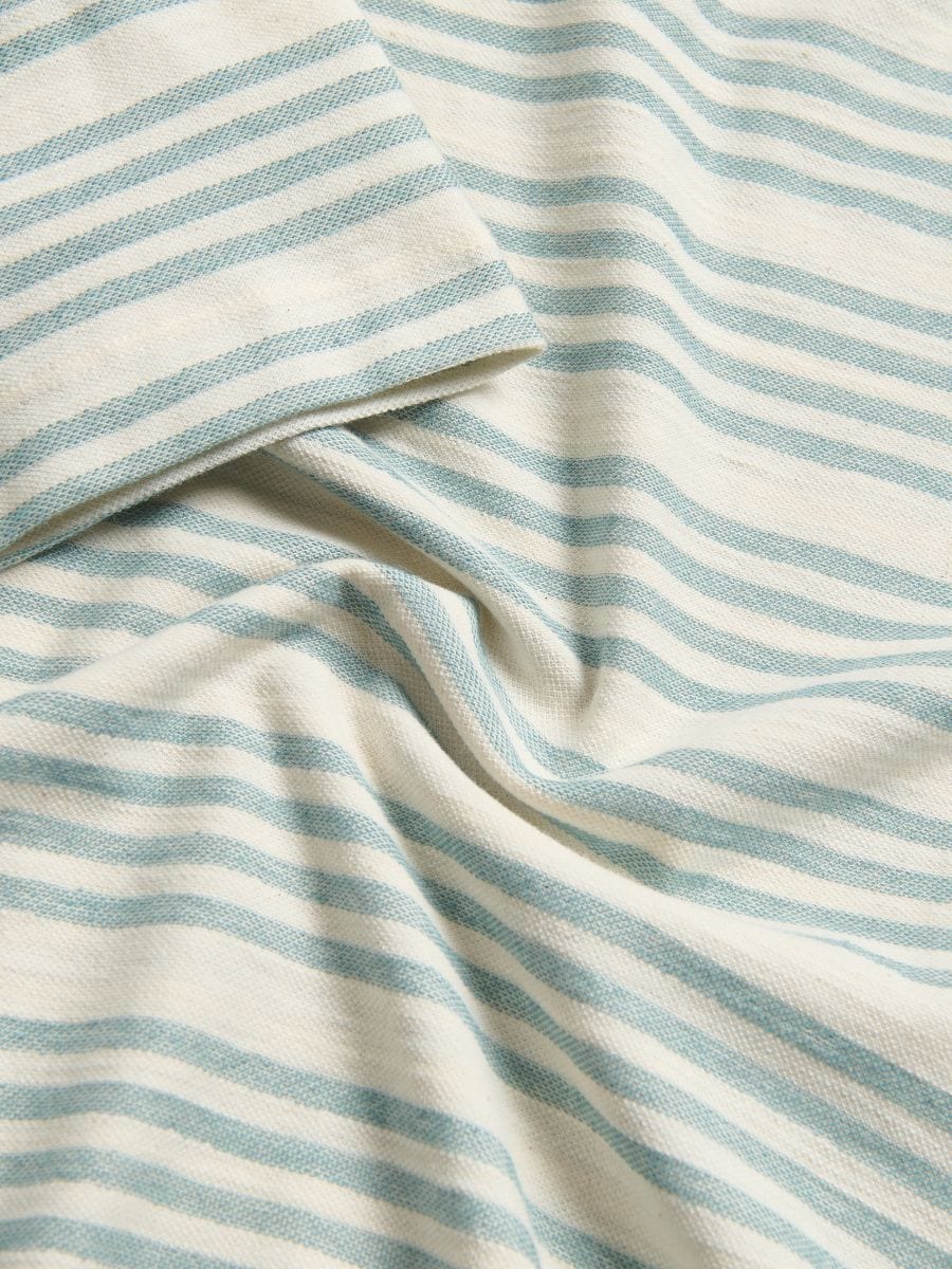 Regular fit stripe T-shirt - teal green - RESERVED - 2