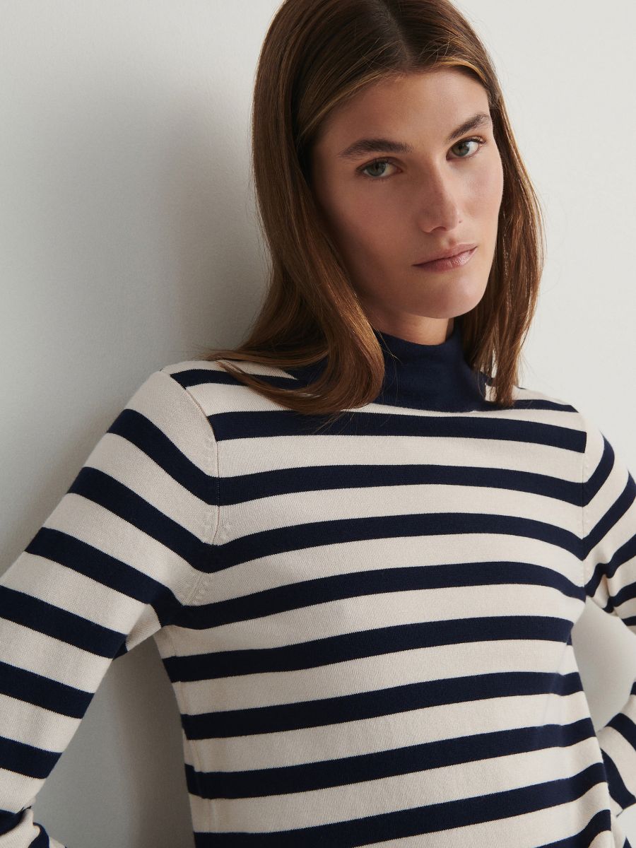 Pull en viscose majoritaire - Multicolore - RESERVED - 2