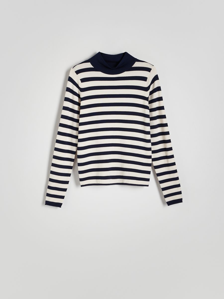 Pull en viscose majoritaire - Multicolore - RESERVED - 3