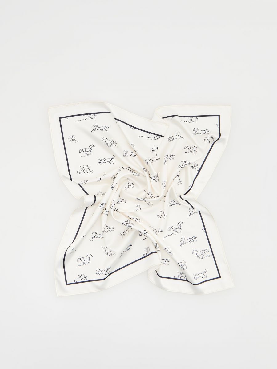 Patterned neckerchief - cream - RESERVED - 4