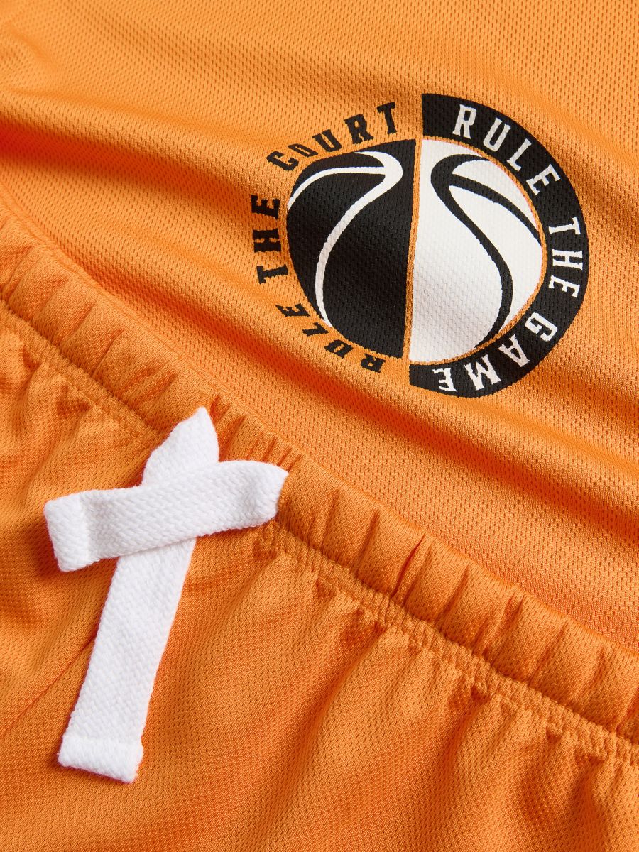 Sports set with print - orange - RESERVED - 2