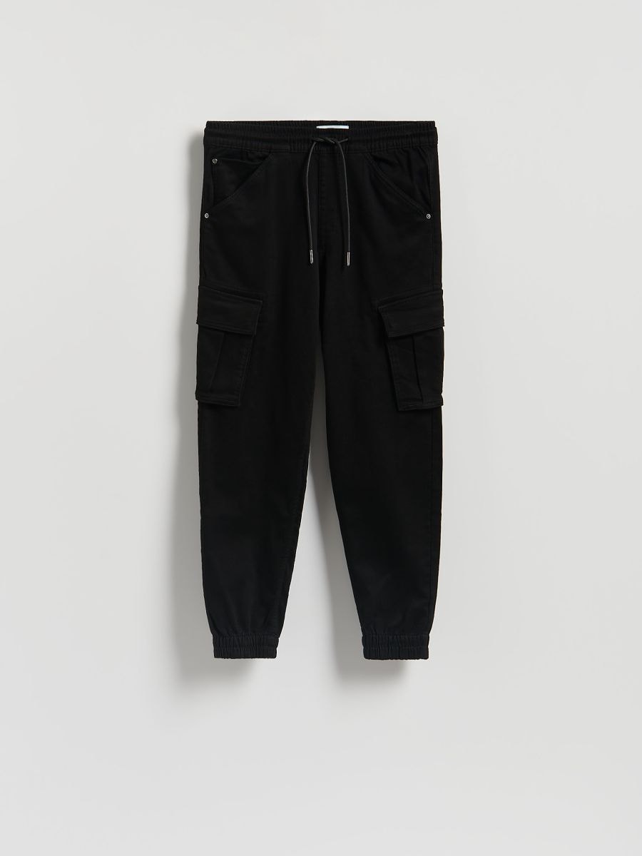 MEN`S JEANS TROUSERS - black - RESERVED