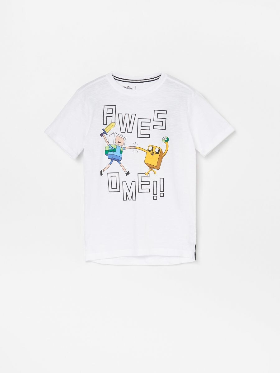 erection fox passionate Tricou Adventure Time x Minecraft, RESERVED, WO136-00X