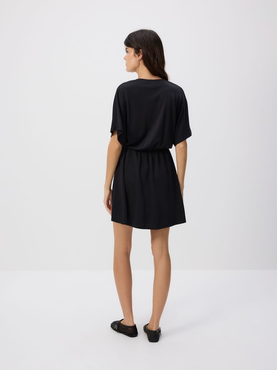 Abito mini in modal - grigio scuro - RESERVED - 2