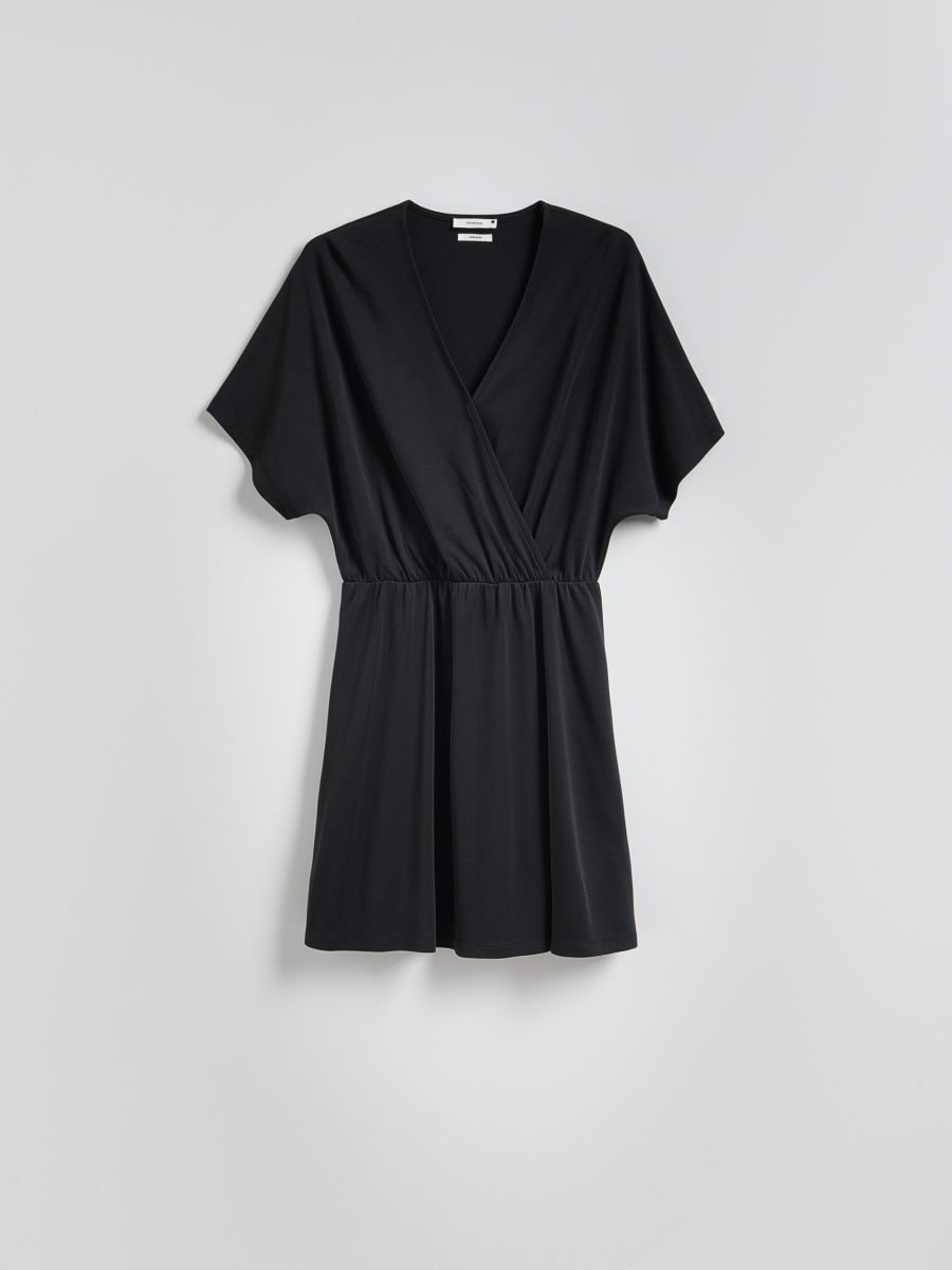 Abito mini in modal - grigio scuro - RESERVED - 5