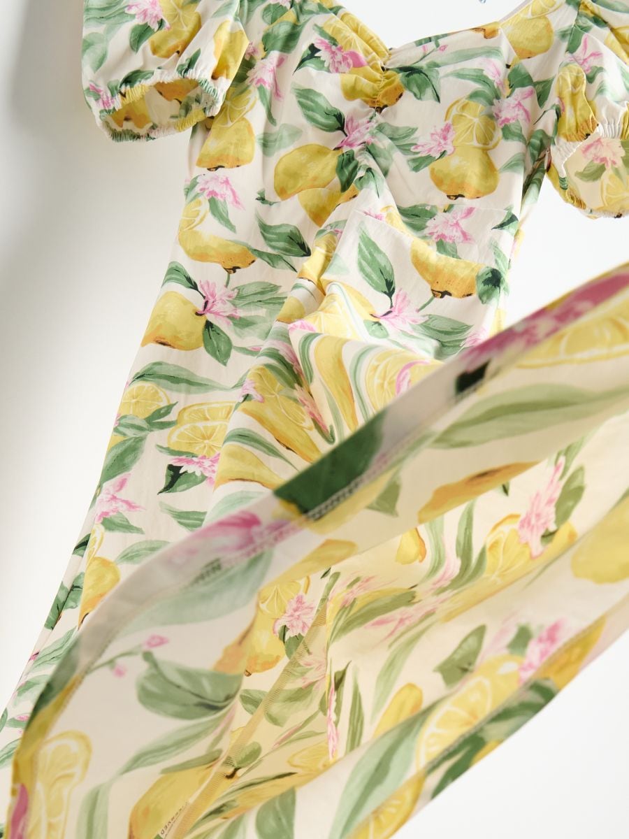 Robe midi à motif - autre - RESERVED - 2