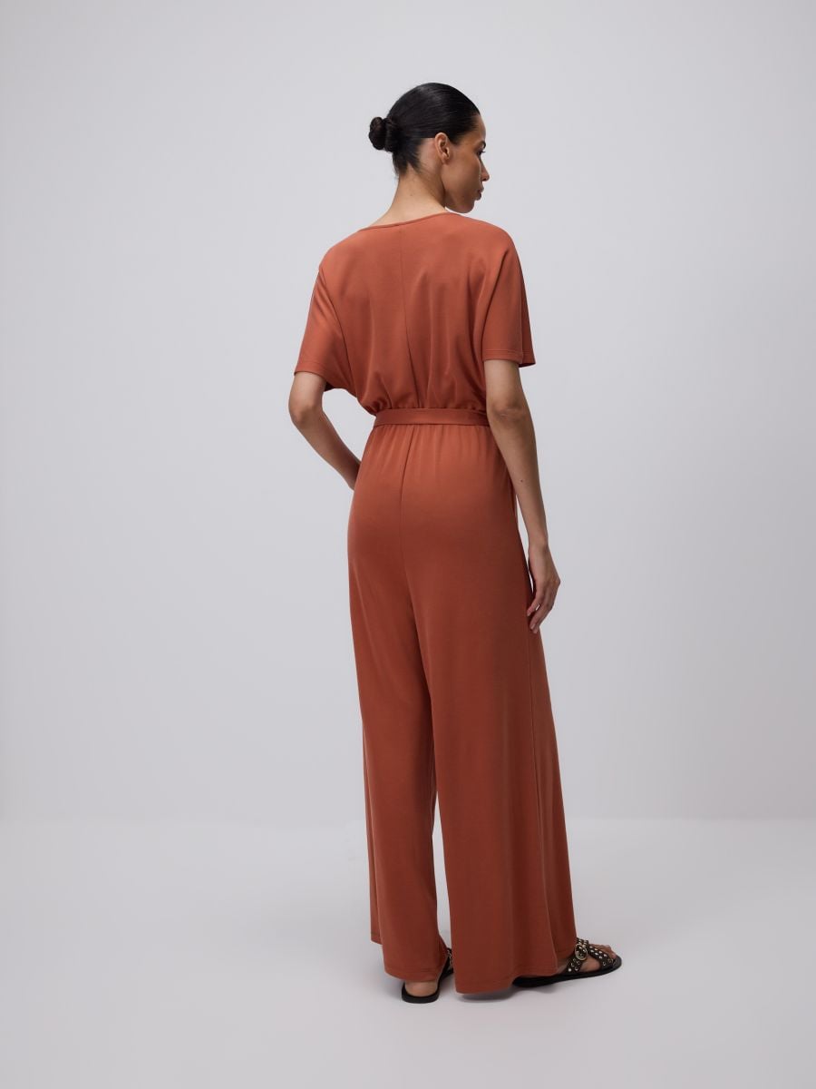 Modal blend jumpsuit - copper - RESERVED - 5