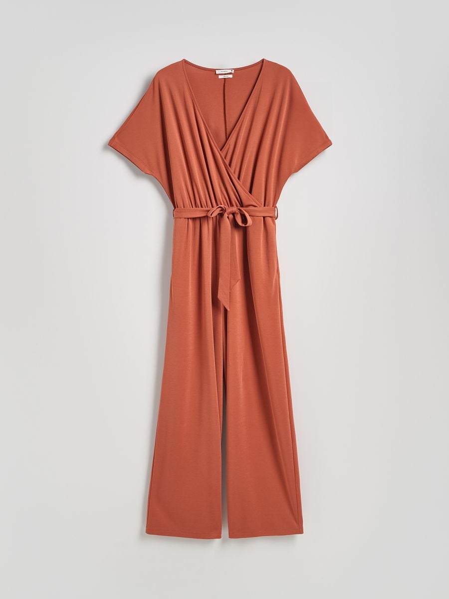Modal blend jumpsuit - copper - RESERVED - 7