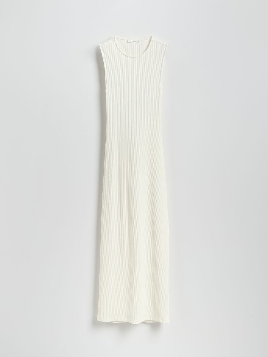 Dress with keyhole back - white - RESERVED - 5