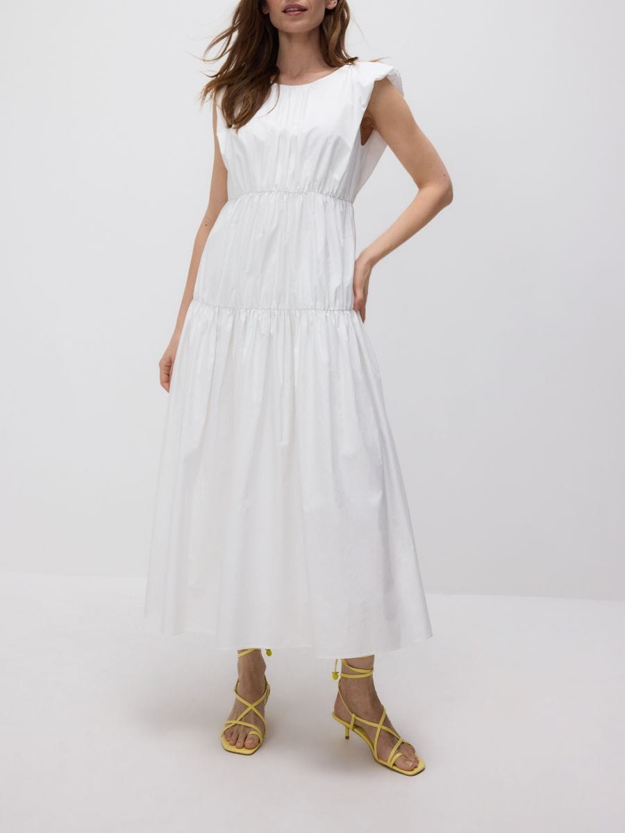 Midi dress - cream - RESERVED - 4