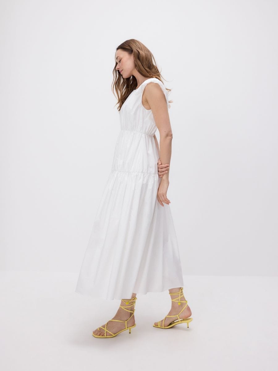 Rochie midi - crem - RESERVED - 2