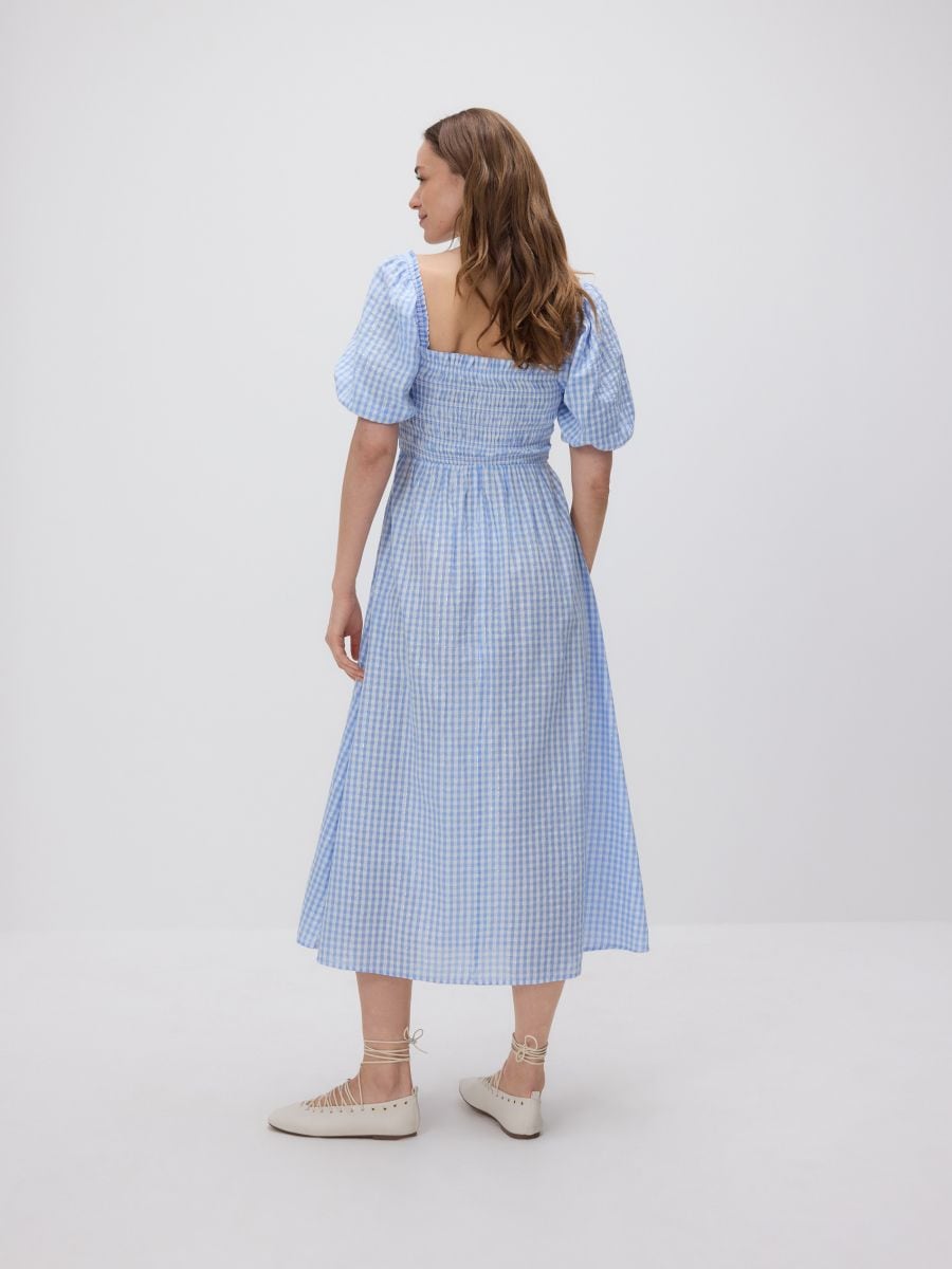 Check dress - blue - RESERVED - 8