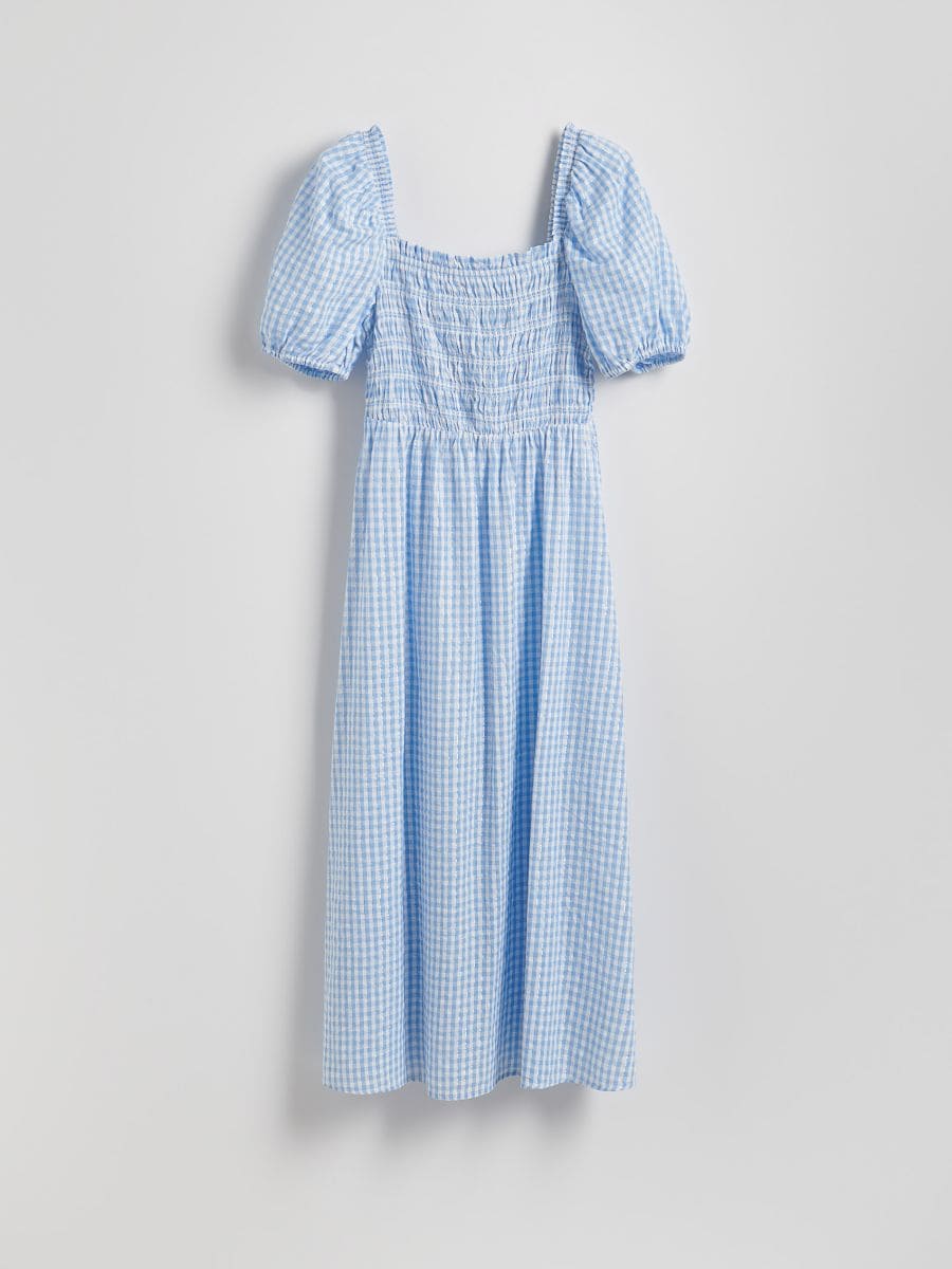 Check dress - blue - RESERVED - 9