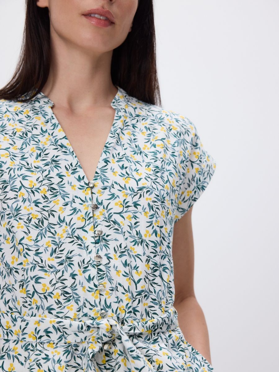Patterned mini dress - multicolor - RESERVED - 2