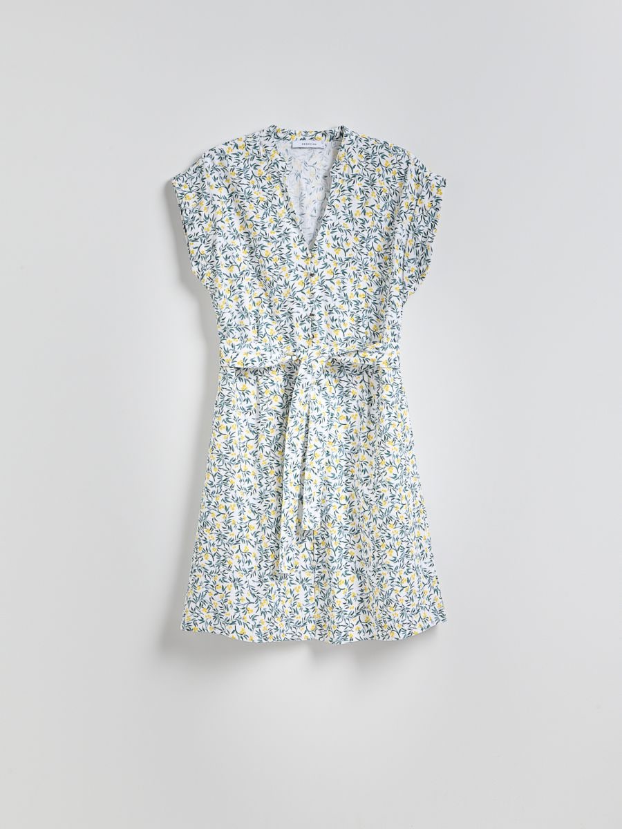 Patterned mini dress - multicolor - RESERVED - 6