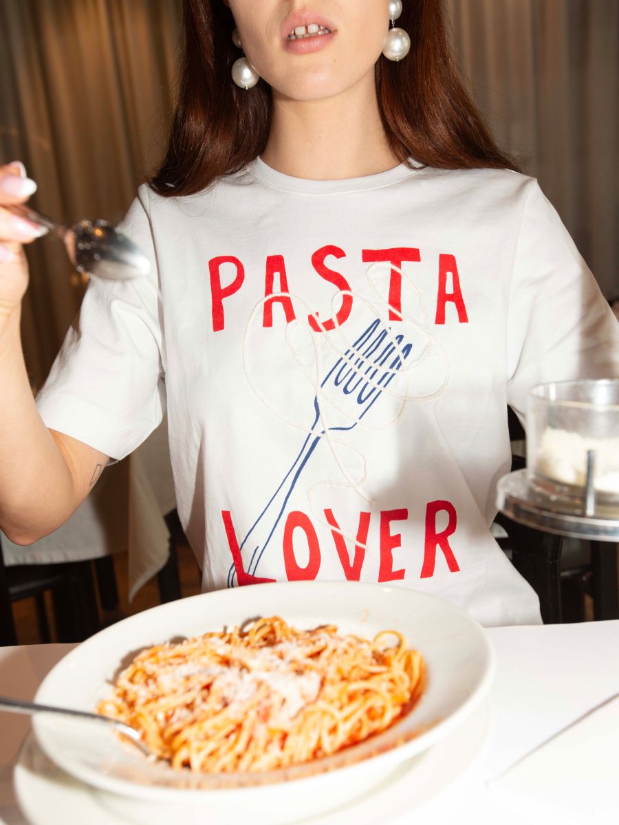 T-shirt with print - white - RESERVED